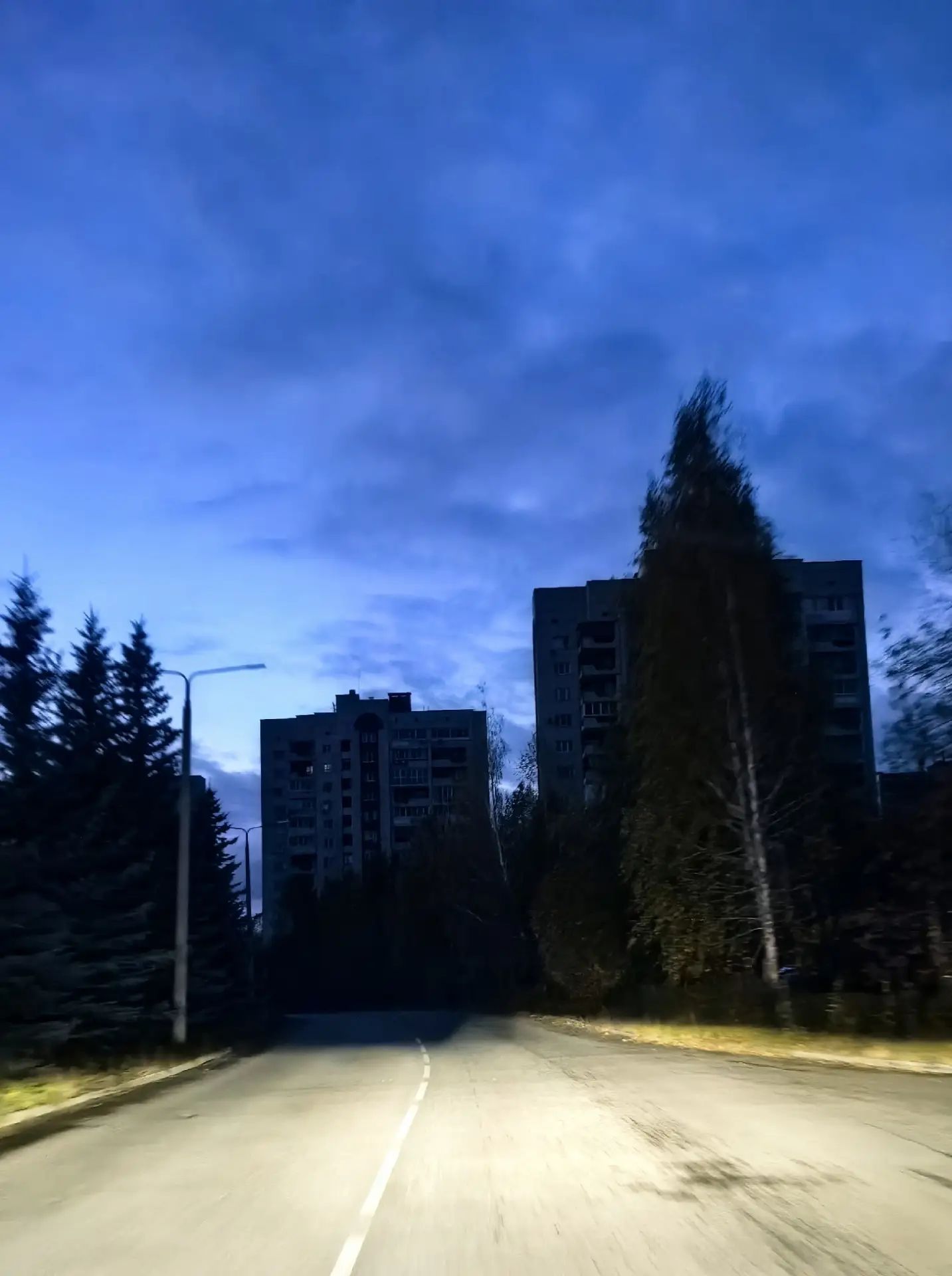 На Гайдара блэкаут.