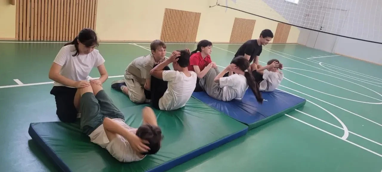 🔥 В школе вовсю идёт подготовка к спортивным соревнованиям! 💪