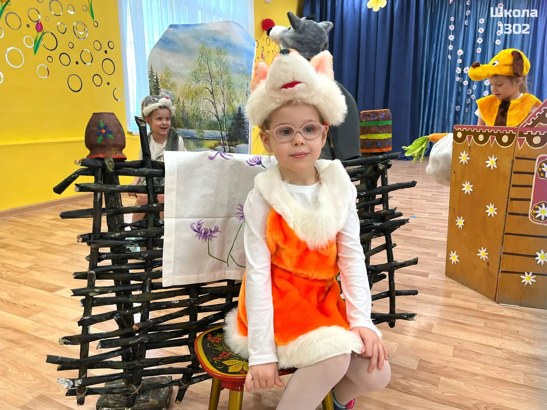 🎭 Сказка в дошкольных группах ко Дню театра  Наши юные ребята из дошкольных групп очень любят весели