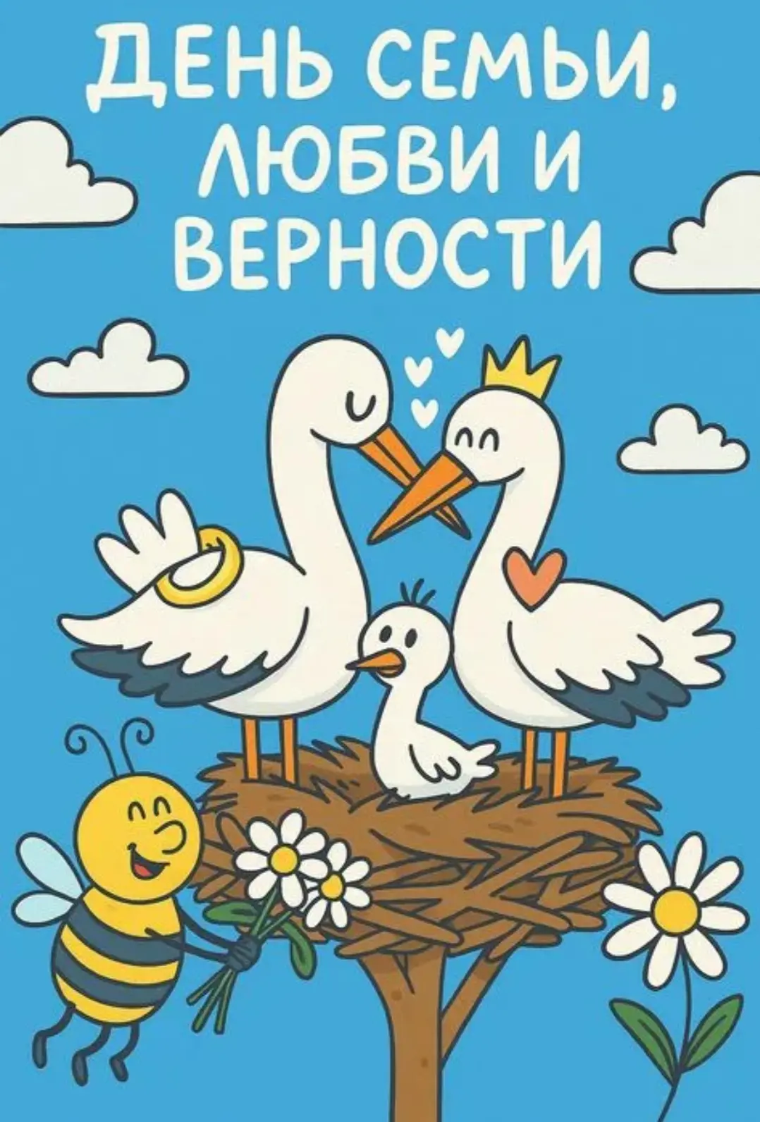 Добрый день, мои дорогие! Поздравляю вас с прекрасным праздником - Днем семьи, любви и верности! 

Л