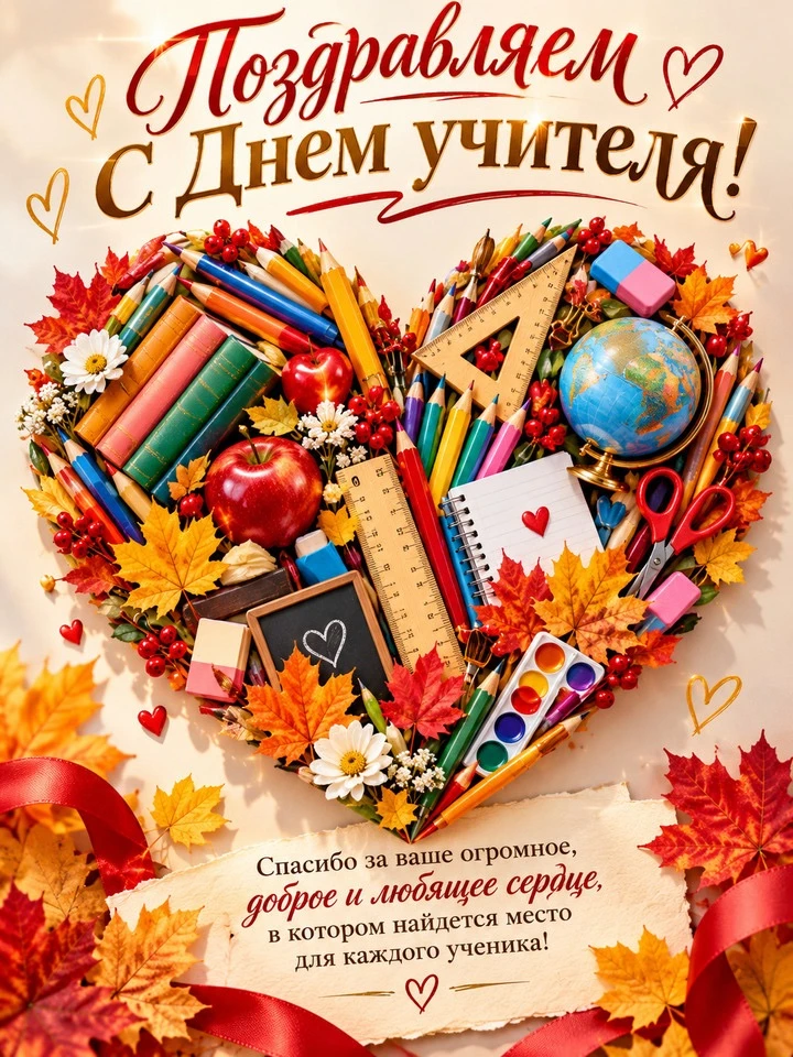 Дорогие учителя, с праздником вас!📚Желаю вам терпения, благодарных учеников, понимающи...