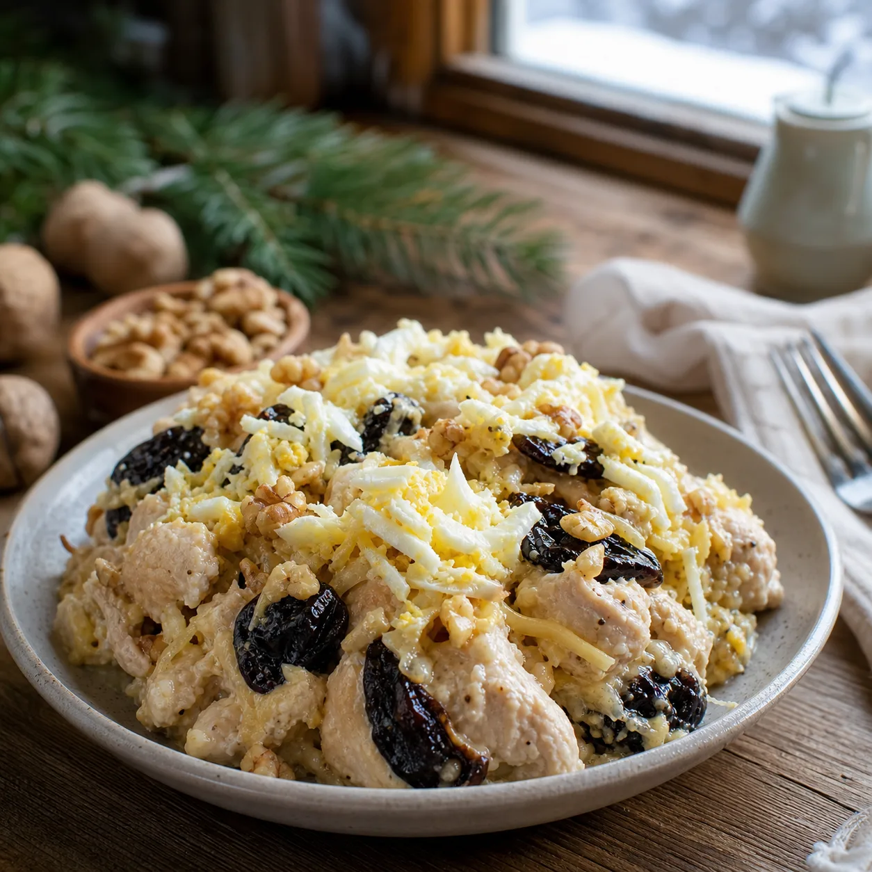 Курица с черносливом для тех, кто любит мягкий вкус с сладкой ноткой