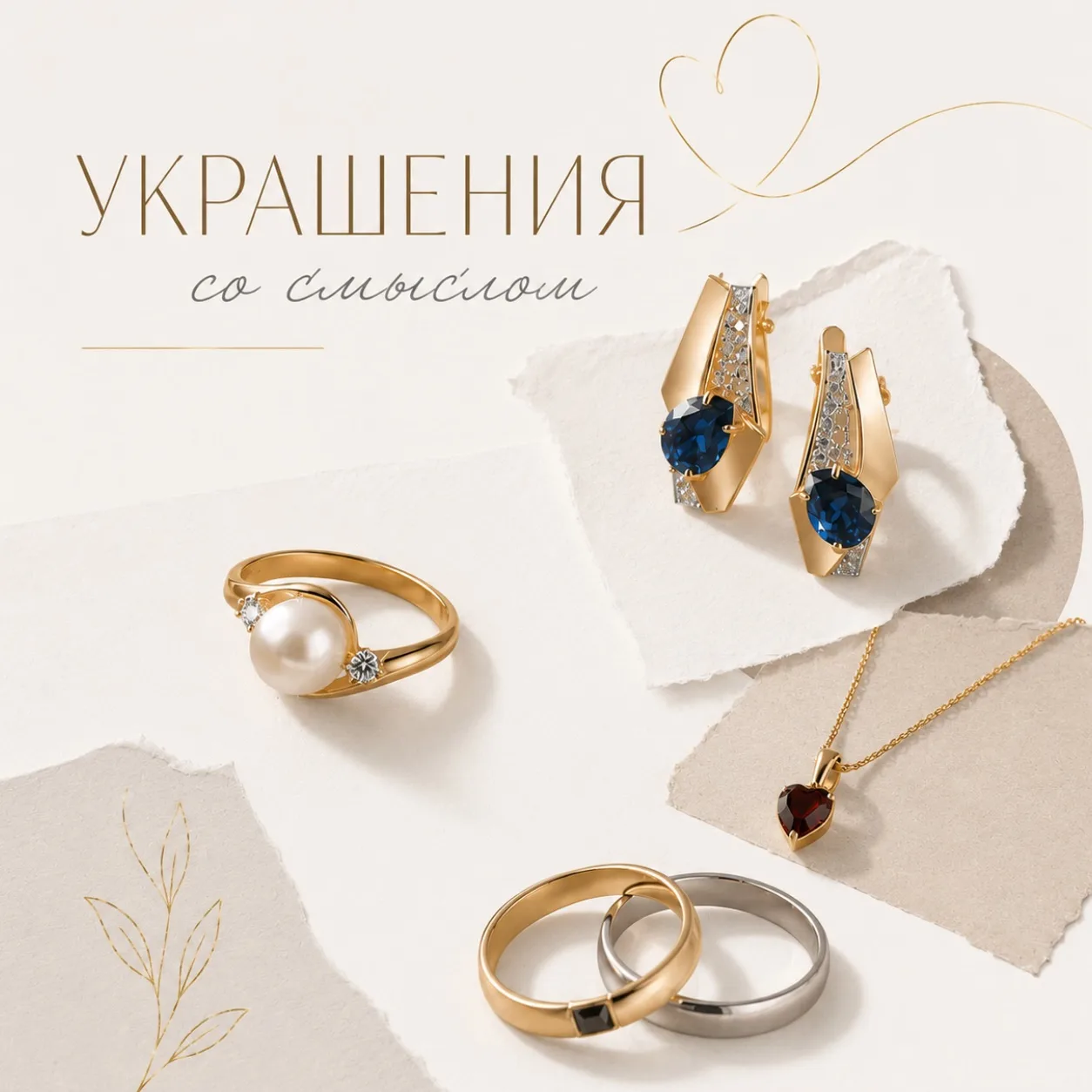 Каждое украшение — не просто аксессуар, а эмоция, которую можно носить с собой. Выберит...