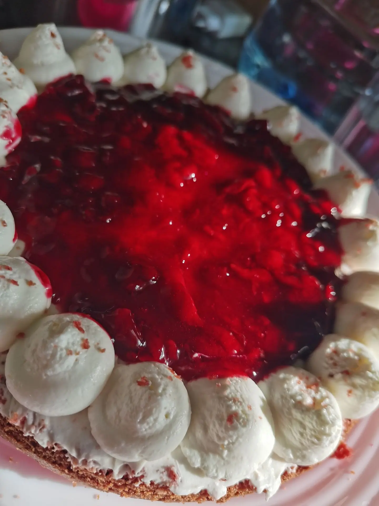 Красный бархат с вишнёвой начинкой 🍒