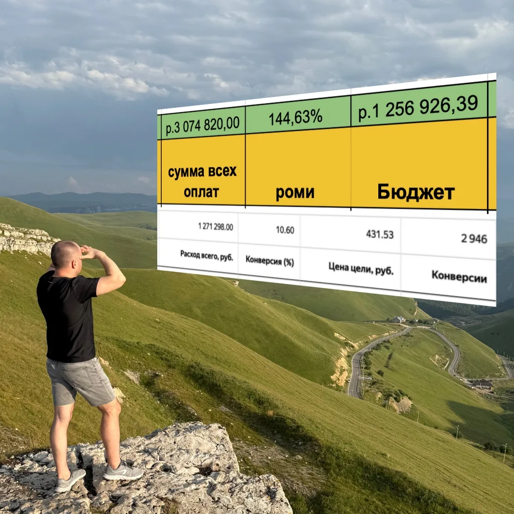 Как с помощью правильного анализа ЦА получить оплат на 3 млн с ROMI 144%?