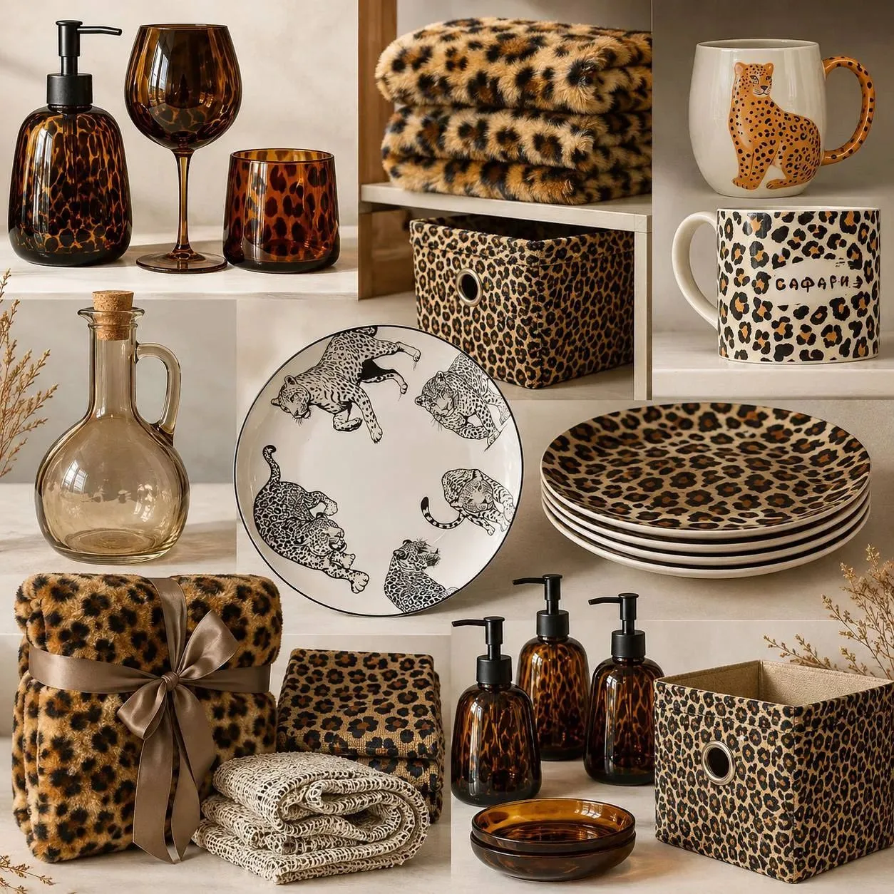 Новая коллекция в магнит косметик 😱😍леопардовая 🐆