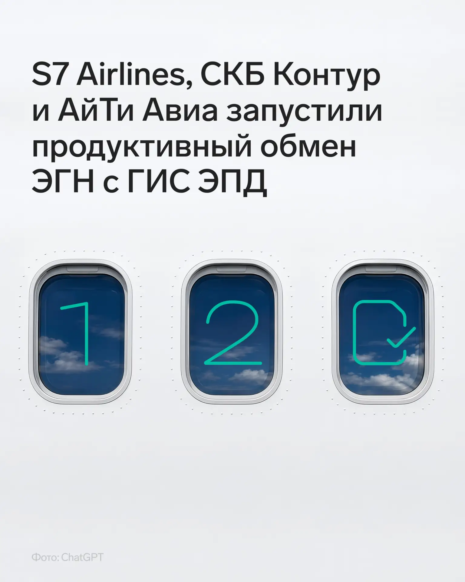 🛫 S7 Airlines, СКБ Контур и АйТи Авиа запустили продуктивный обмен электронной грузово...