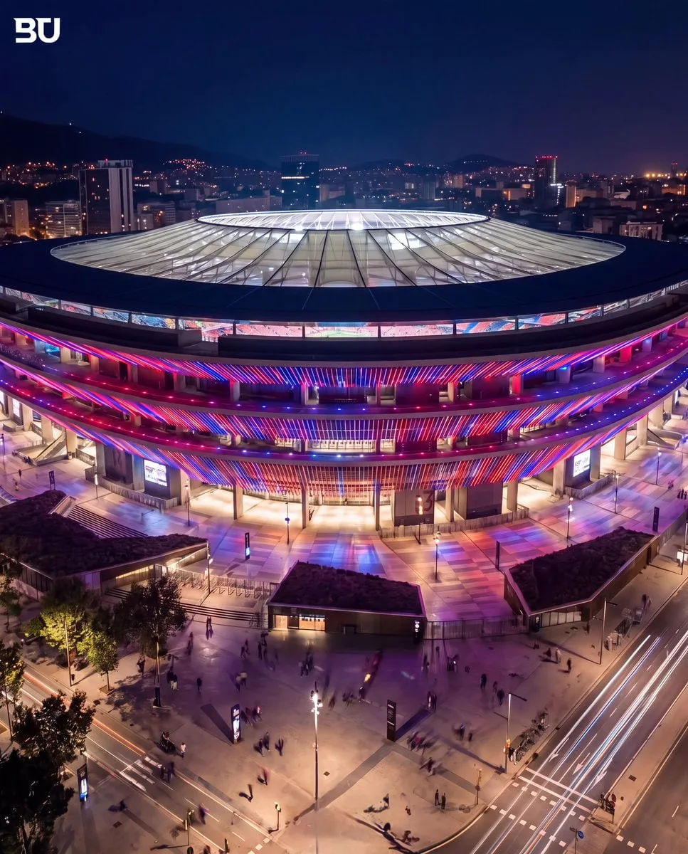 🤩 Новые рендеры «Камп Ноу»

💙❤️ Подписывайтесь на лучший канал о «Барселоне»