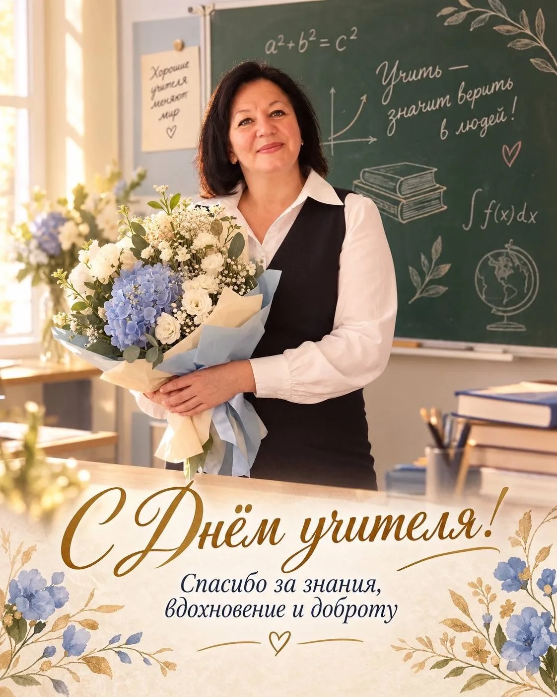 Уважаемая наша Марина Ивановна!