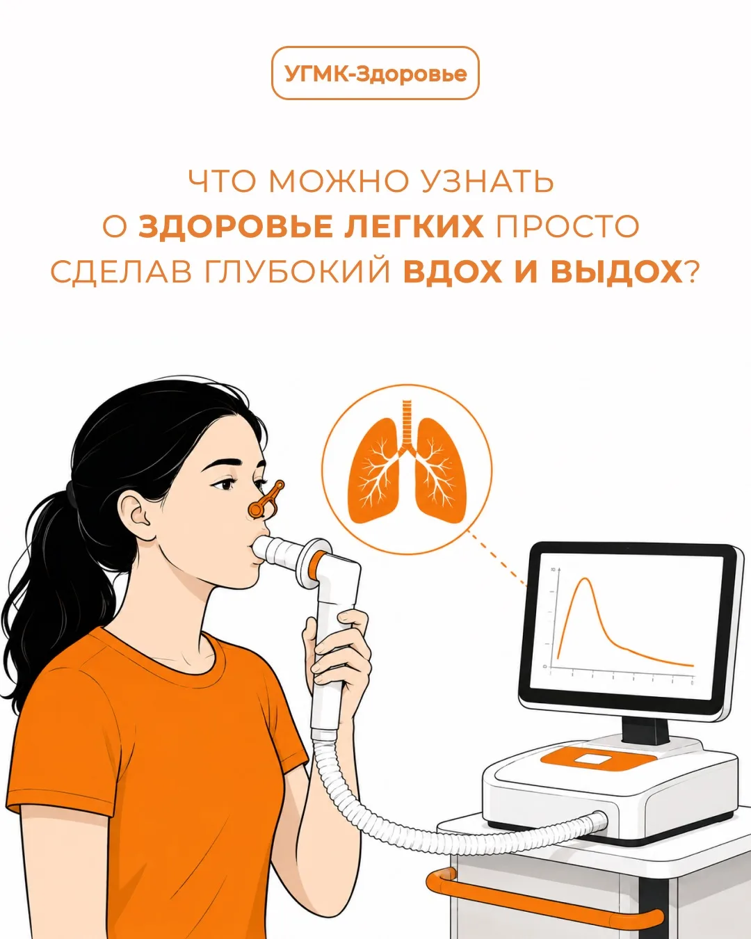 Что можно узнать о здоровье легких, просто сделав глубокий вдох и выдох?