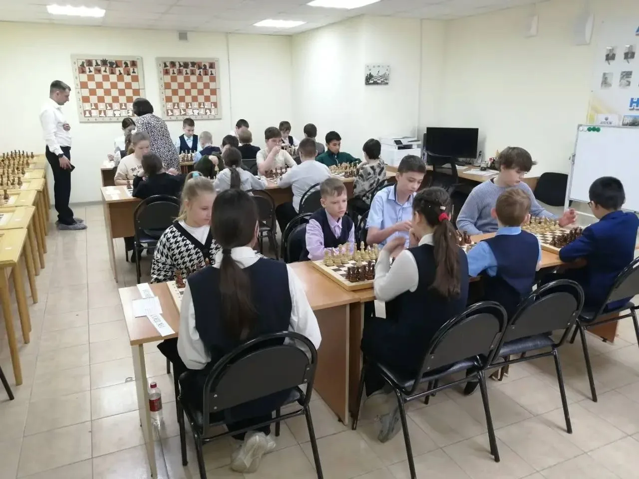 Белая ладья  Сегодня на базе шахматно-шашечного клуба МАУ ДО СШ «Олимп» прошел муниципальный этап Вс