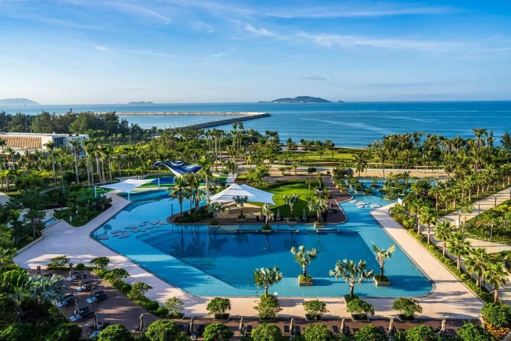 🩷 Розовый пляж - фишка отеля Hyatt Regency Tianli Bay 5*
