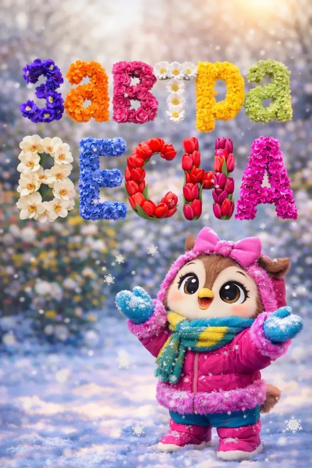 ❄️ Вот и подходит к концу зима — время, наполненное радостью, счастьем и настоящим волшебством! ❄️

