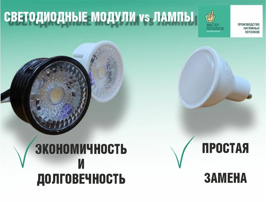 Светодиодный модуль или лампы - а ты, на чьей стороне❔

Немного фактов для выбора:

⭐ Опуск от основ