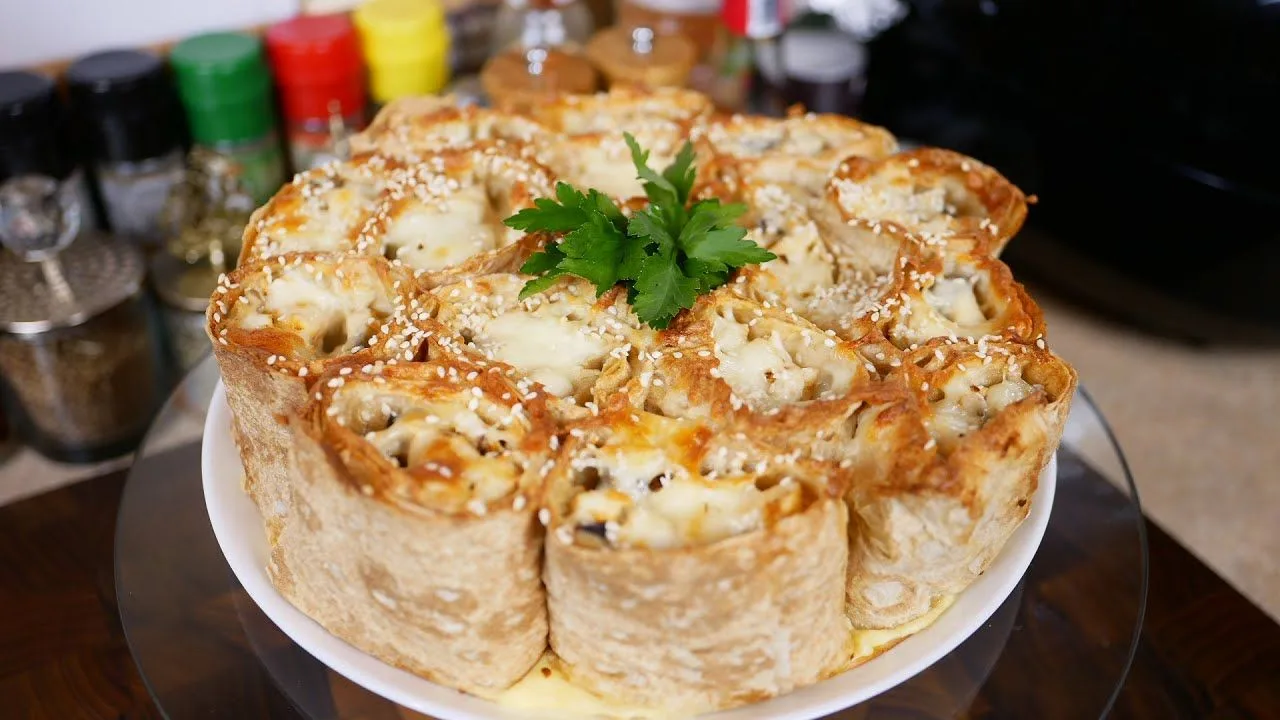 🥙✨ ЛЕНИВЫЙ ПИРОГ — ШАУРМА ✨🥙Когда хочется чего-то сытного, сочного и невероятно вкусн...