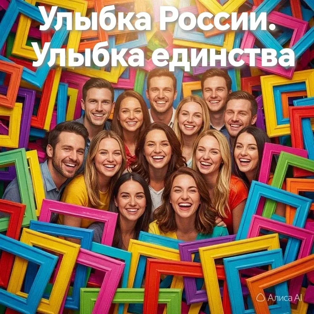 Фотопроект "Улыбка России. Улыбка единства".