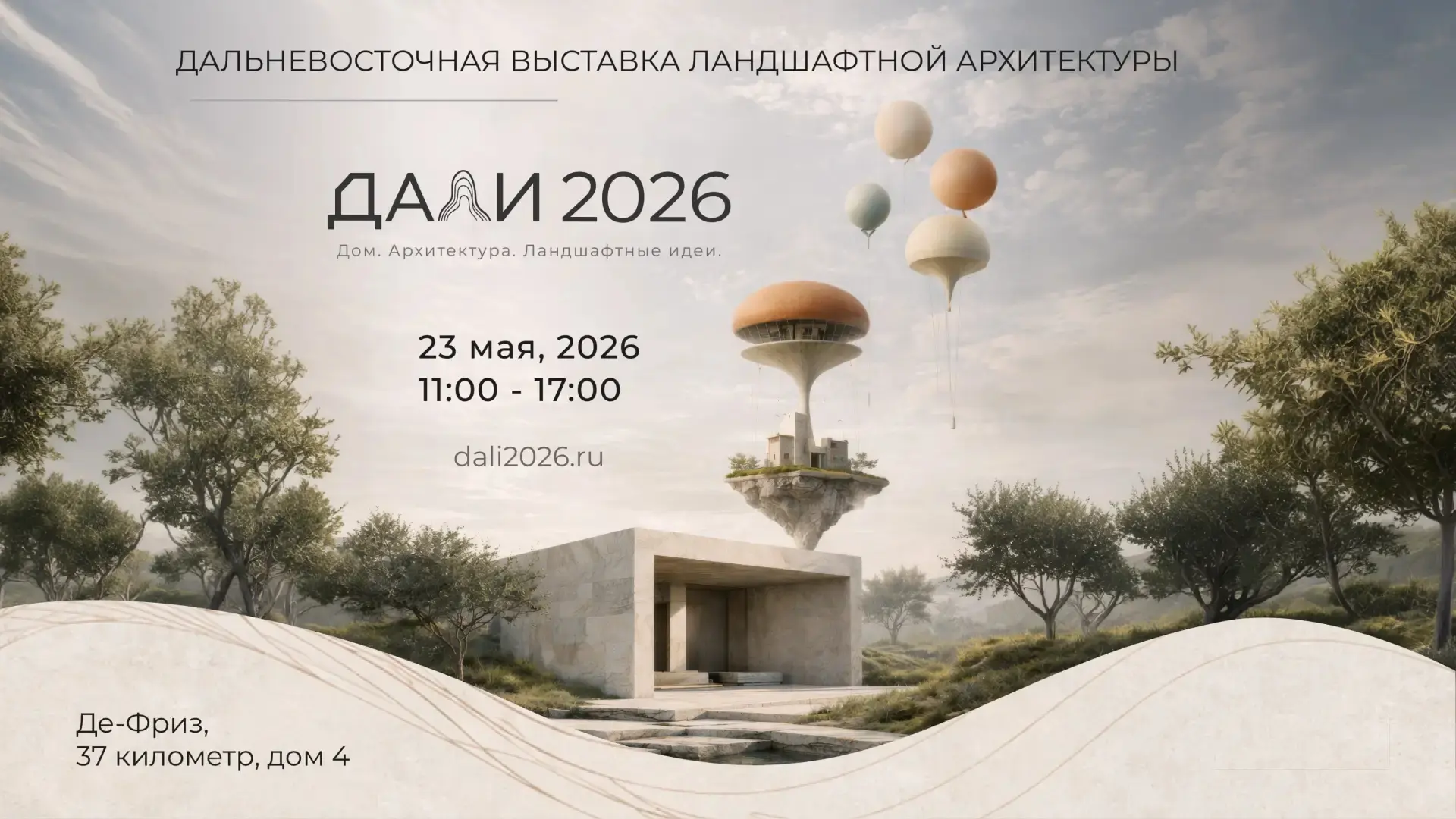 ⚡️Первая Дальневосточная выставка ландшафтной архитектуры.