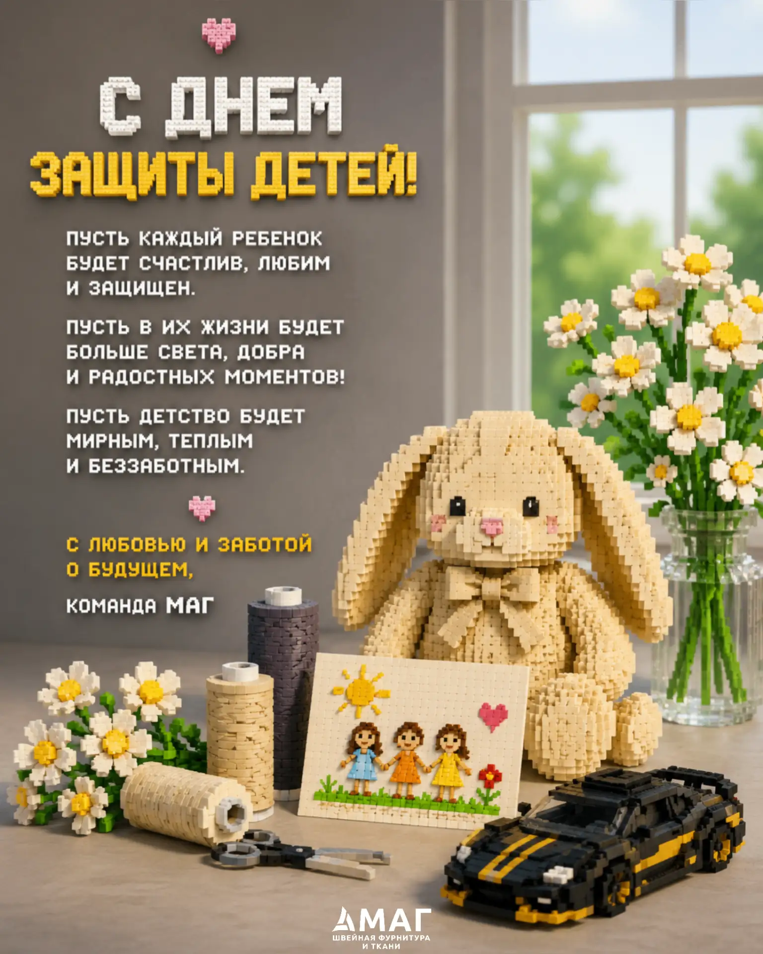 🎈 1 июня — день детства, фантазии и творчества