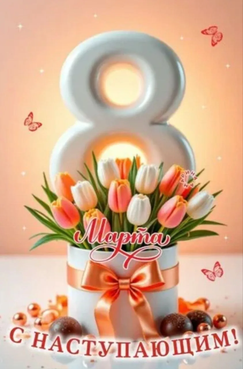 С наступающим 8 марта ❤️🌹
