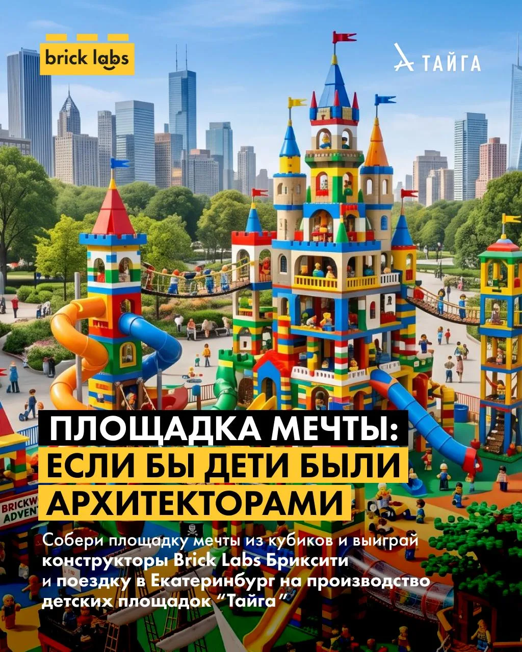 На днях мы отметили день рождения первого парка развлечений LEGO®, а сегодня узнали, что Brick Labs 