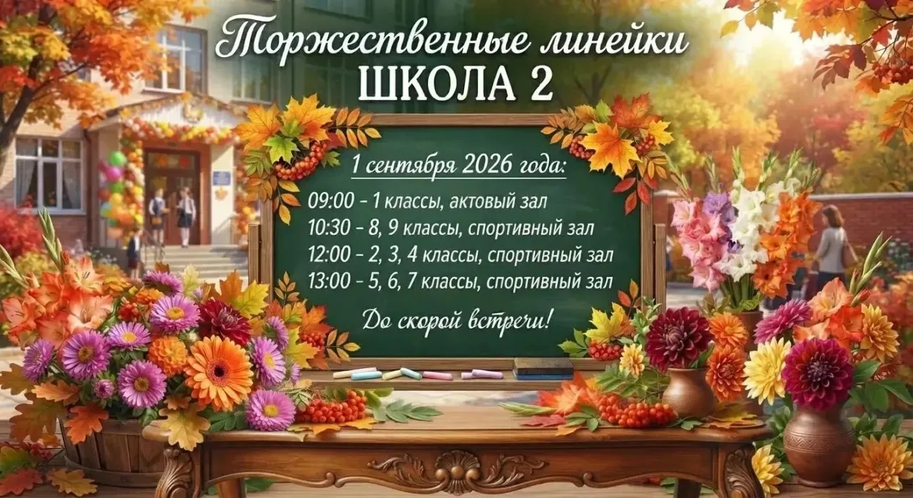 Дорогие ученики, родители и учителя школы №2!