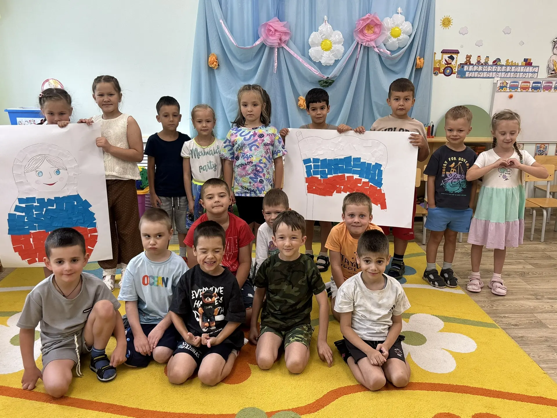 🎉 День Государственного флага Российской Федерации: патриотическое занятие в детском с...