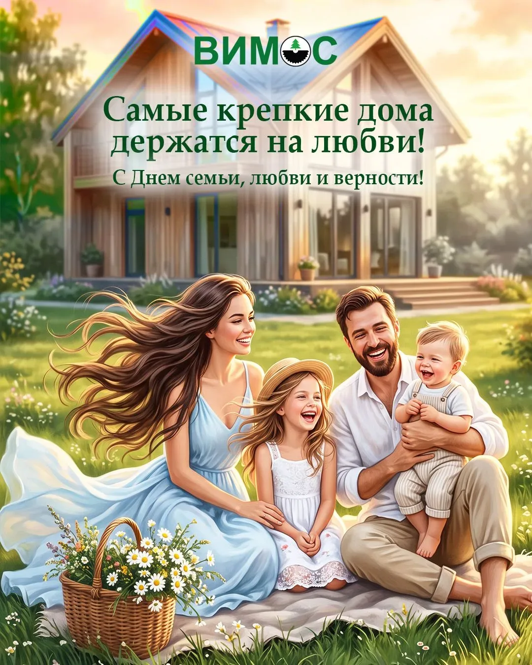 С Днем семьи, любви и верности 💚