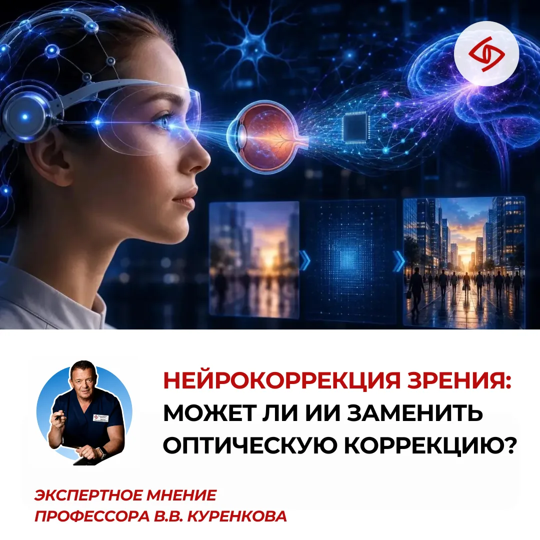 🧠 Нейрокоррекция зрения: сможет ли ИИ заменить очки и лазер?
