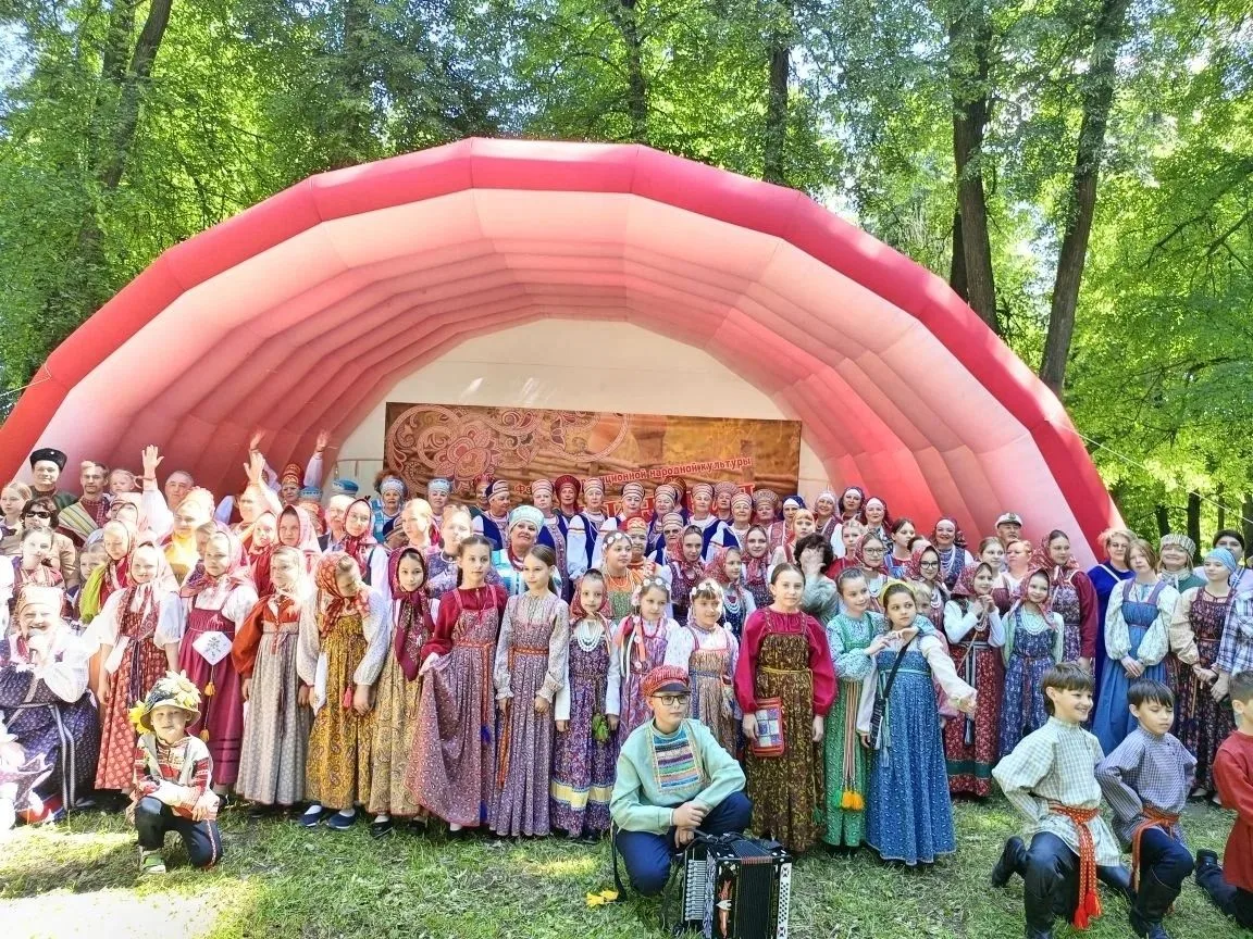 Народно-хоровой коллектив "Реченька"  принял участие в межрегиональном фестивале