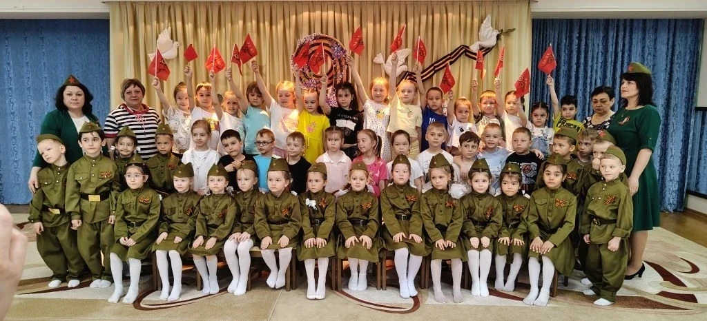 9 мая — особенный день, который связывает прошлое и настоящее, объединяя поколения. В нашем детском 