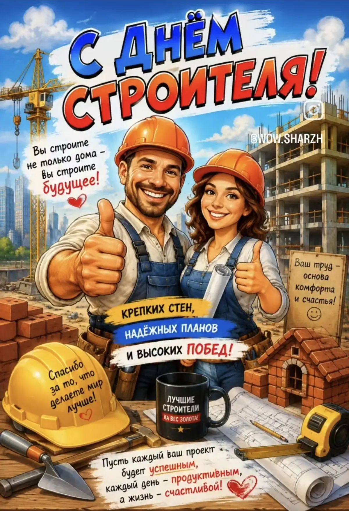 Поздравляем всех с праздником!