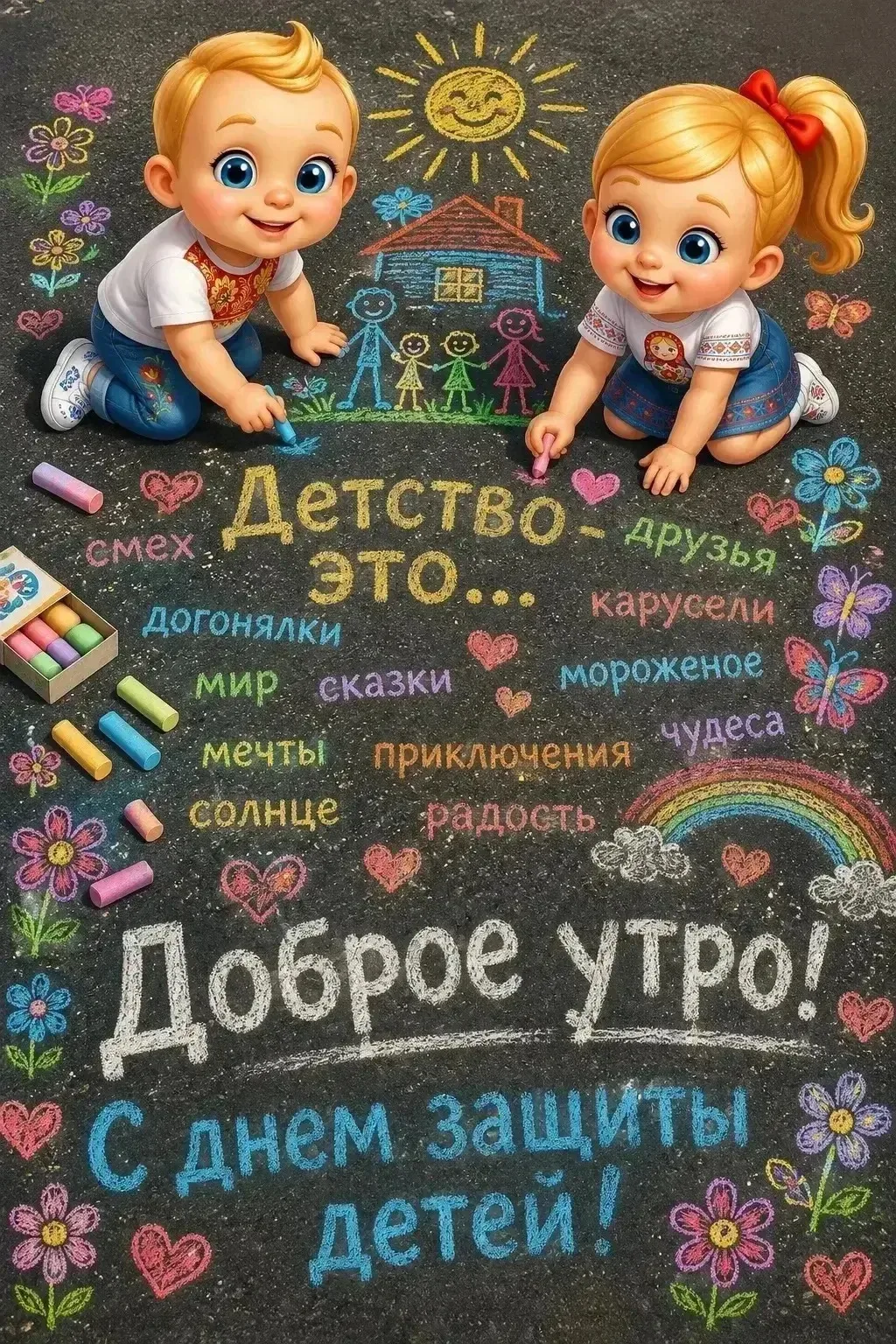 ☀️ Доброе утро, дорогие друзья! ☀️

Ура! Наступил первый день лета — а вместе с ним и замечательный 