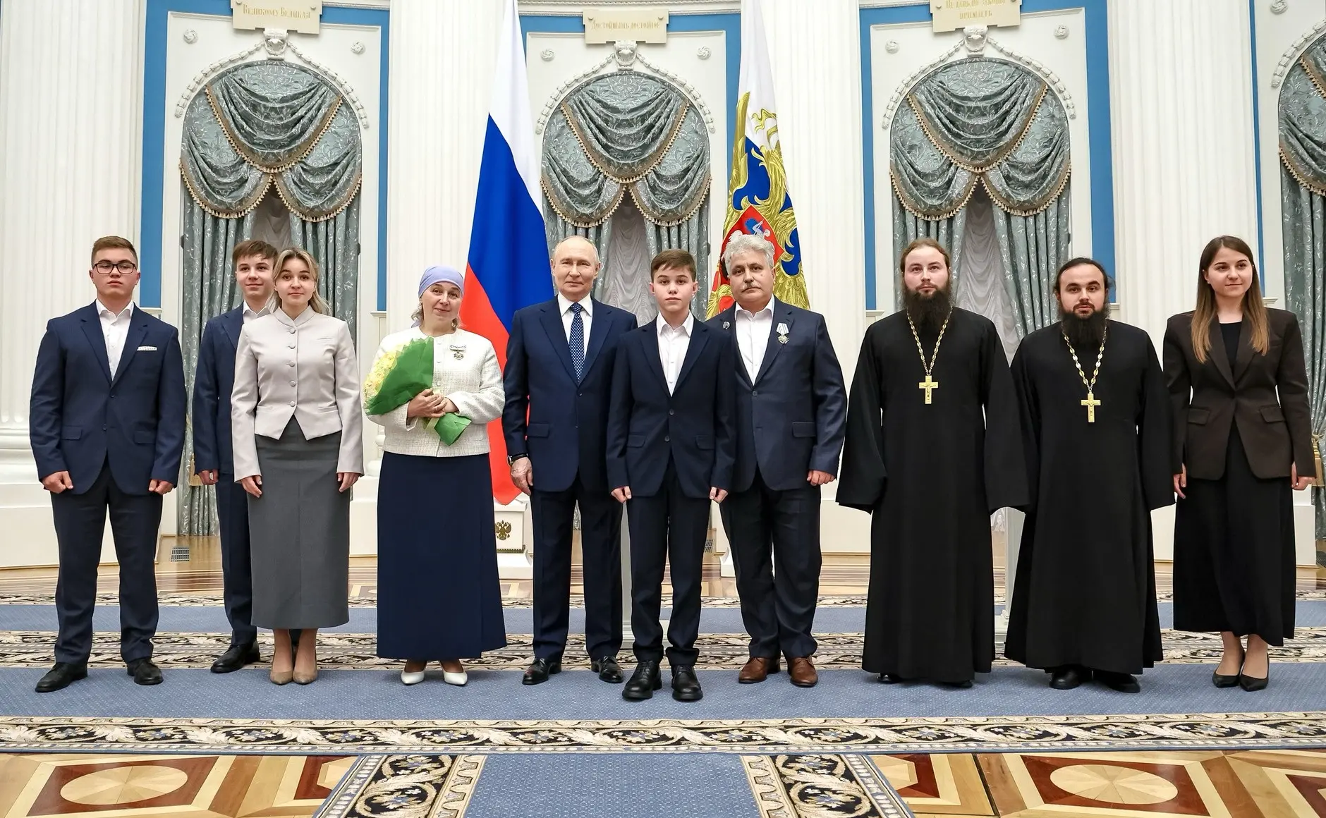 Вчера Президент Российской Федерации Владимир Владимирович Путин вручил высокие государ...