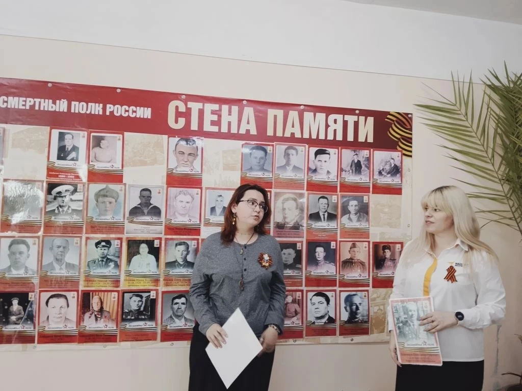 🇷🇺В преддверии 81-й годовщины Великой Победы в нашей гимназии прошла акция «Портреты Победы» в рамка