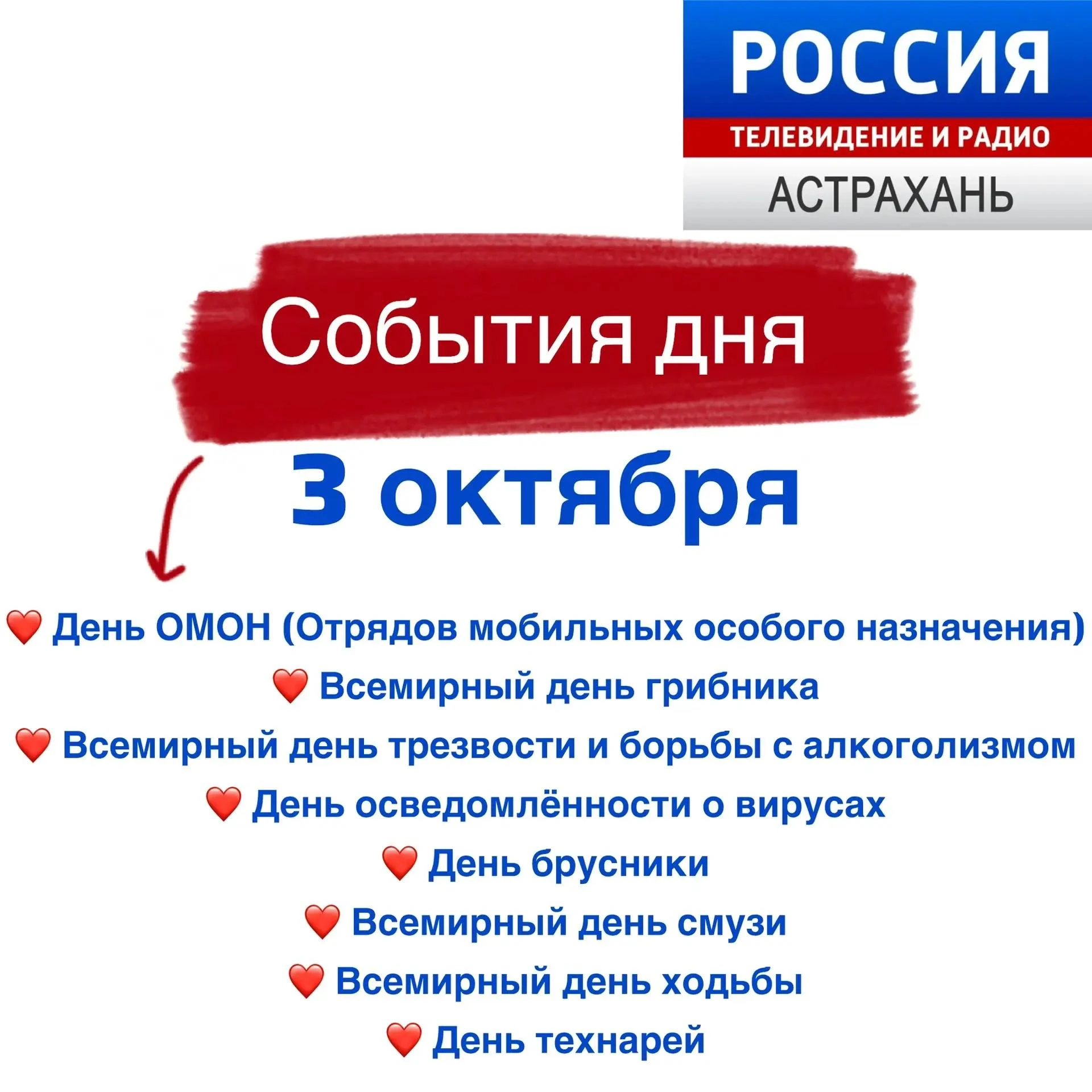 События дня