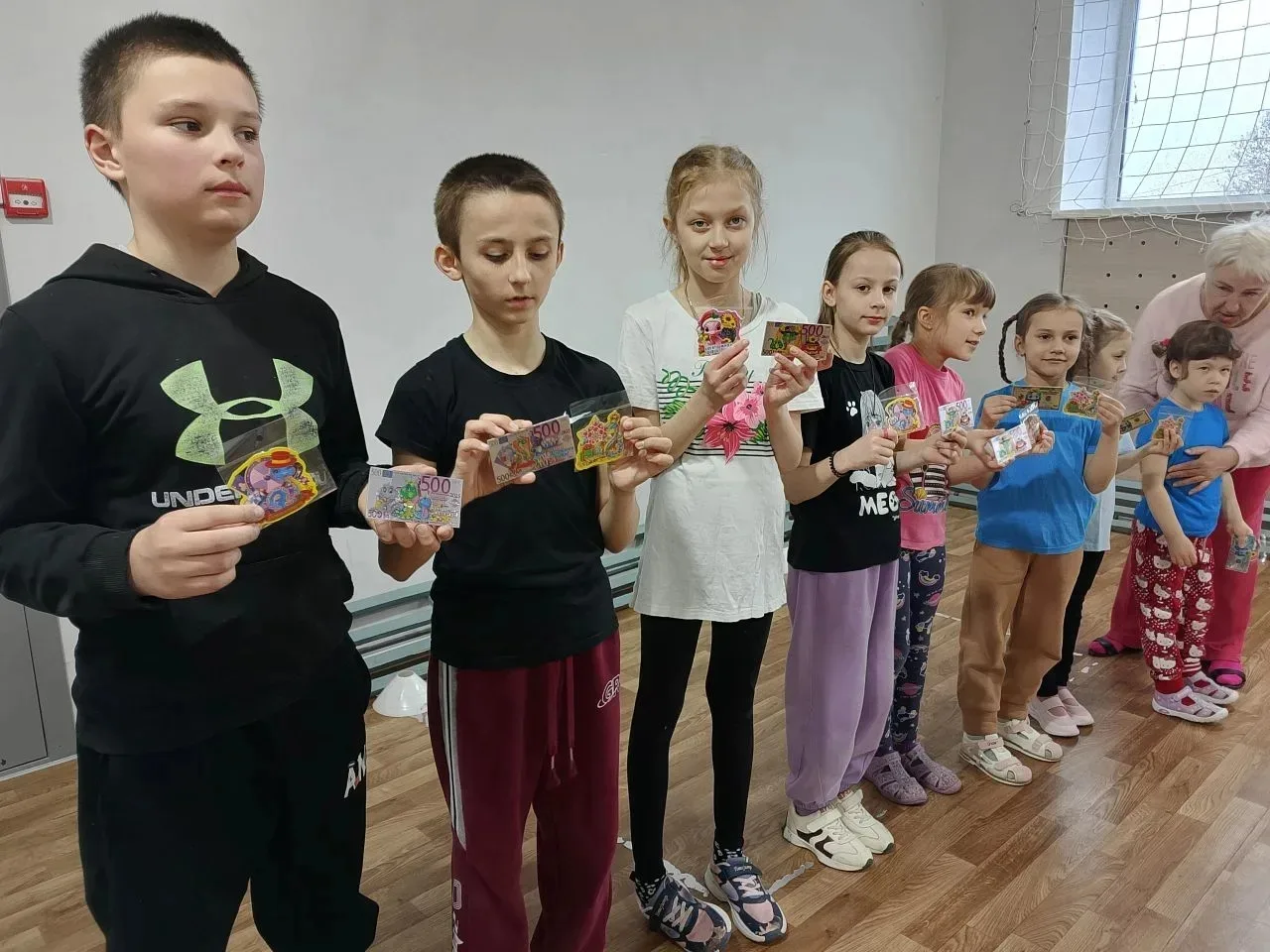 Фотографии заключительного дня в школьном лагере  «Весёлые старты».