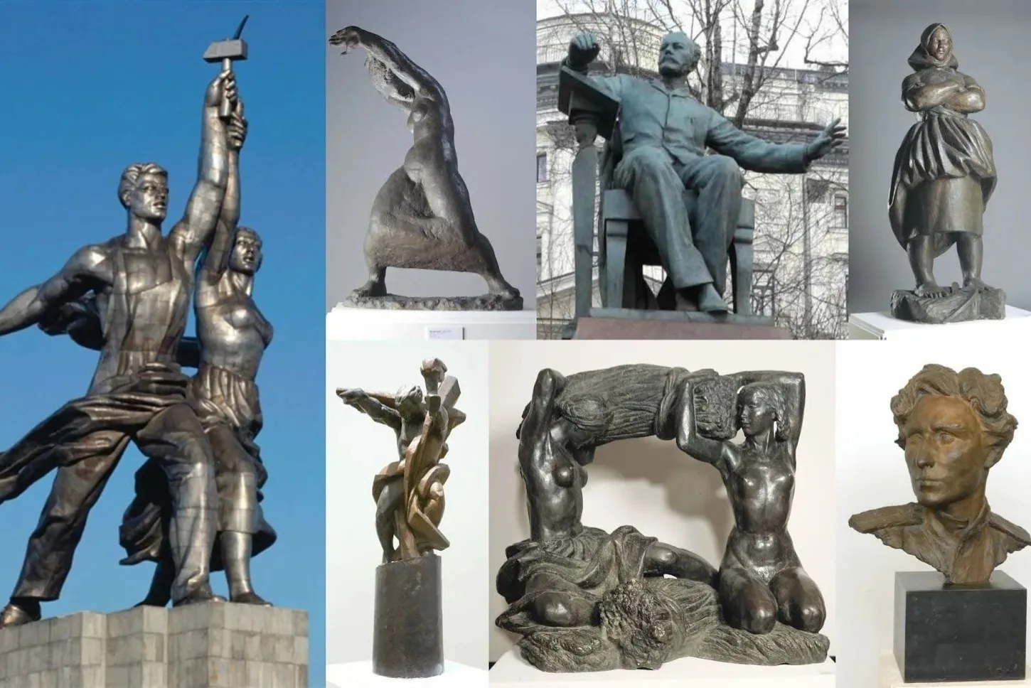 🗿 Вера Мухина: скульптор, который умел говорить формами
