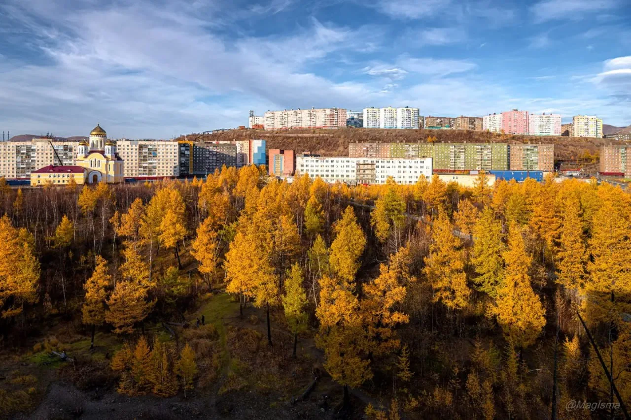 Осень в Талнахе.