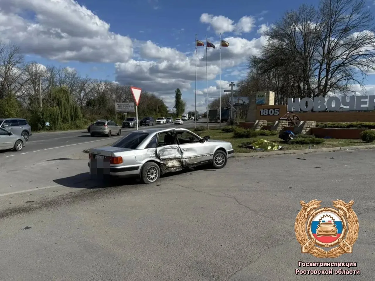 31-летний мотоциклист погиб в аварии в Новочеркасске.