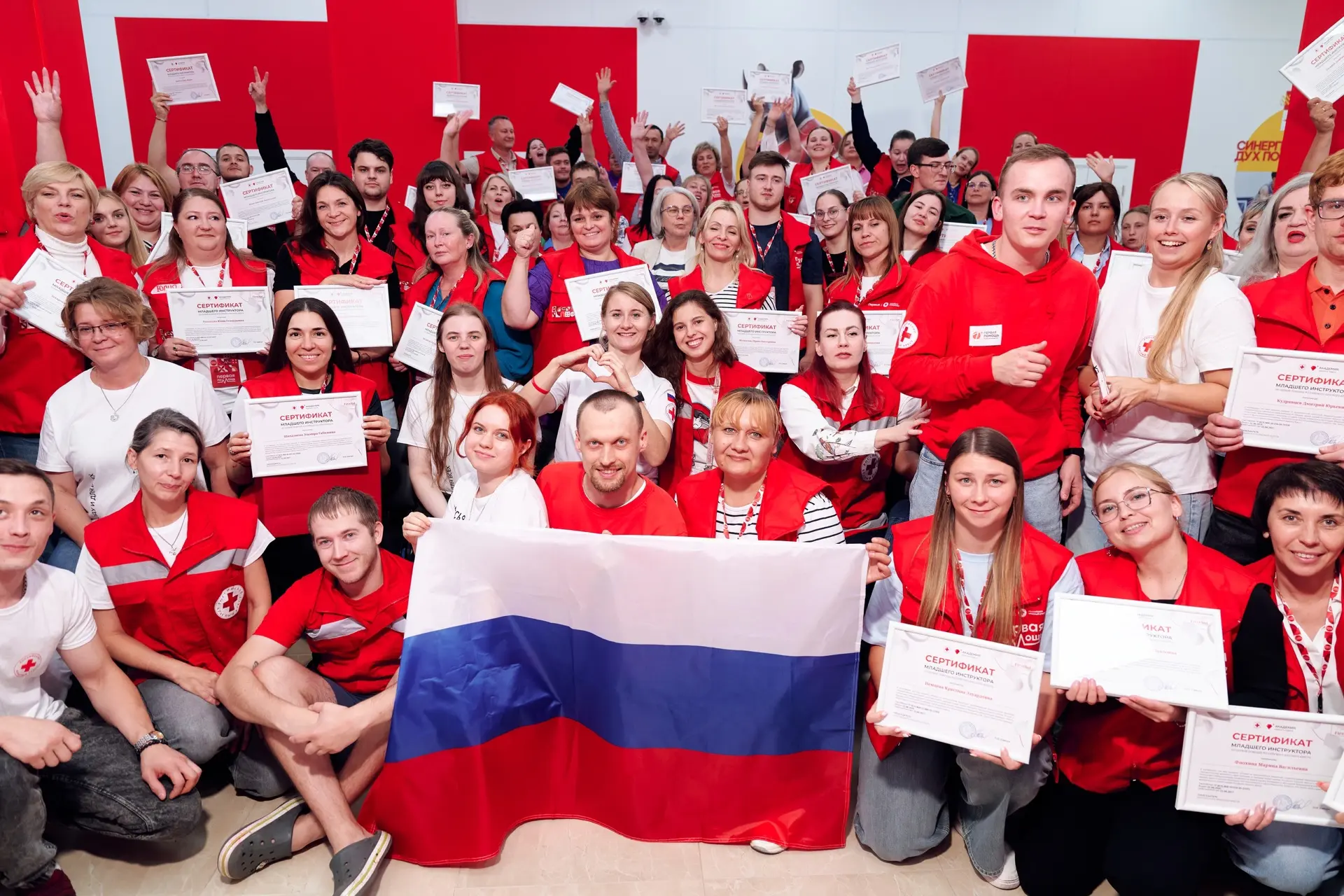 Дворец творчества на Флагманском проекте Движения Первых «Первая помощь»!
