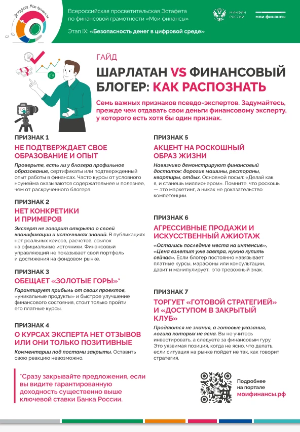 💥IX этап Всероссийской просветительской эстафеты "Мои финансы" 2026💥

🗣 Эстафета будет проведена 