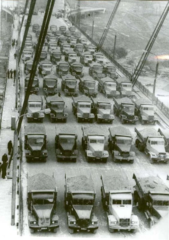 1979 год. Череповец. Испытание нового моста через Шексну