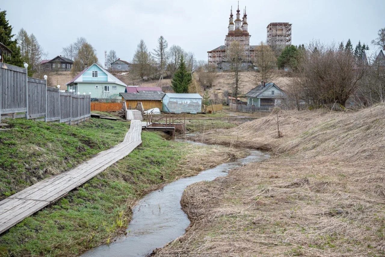 Медиаразведка продолжается, и мы поехали в Тотьму!   Это красивый старинный город, который старше Мо