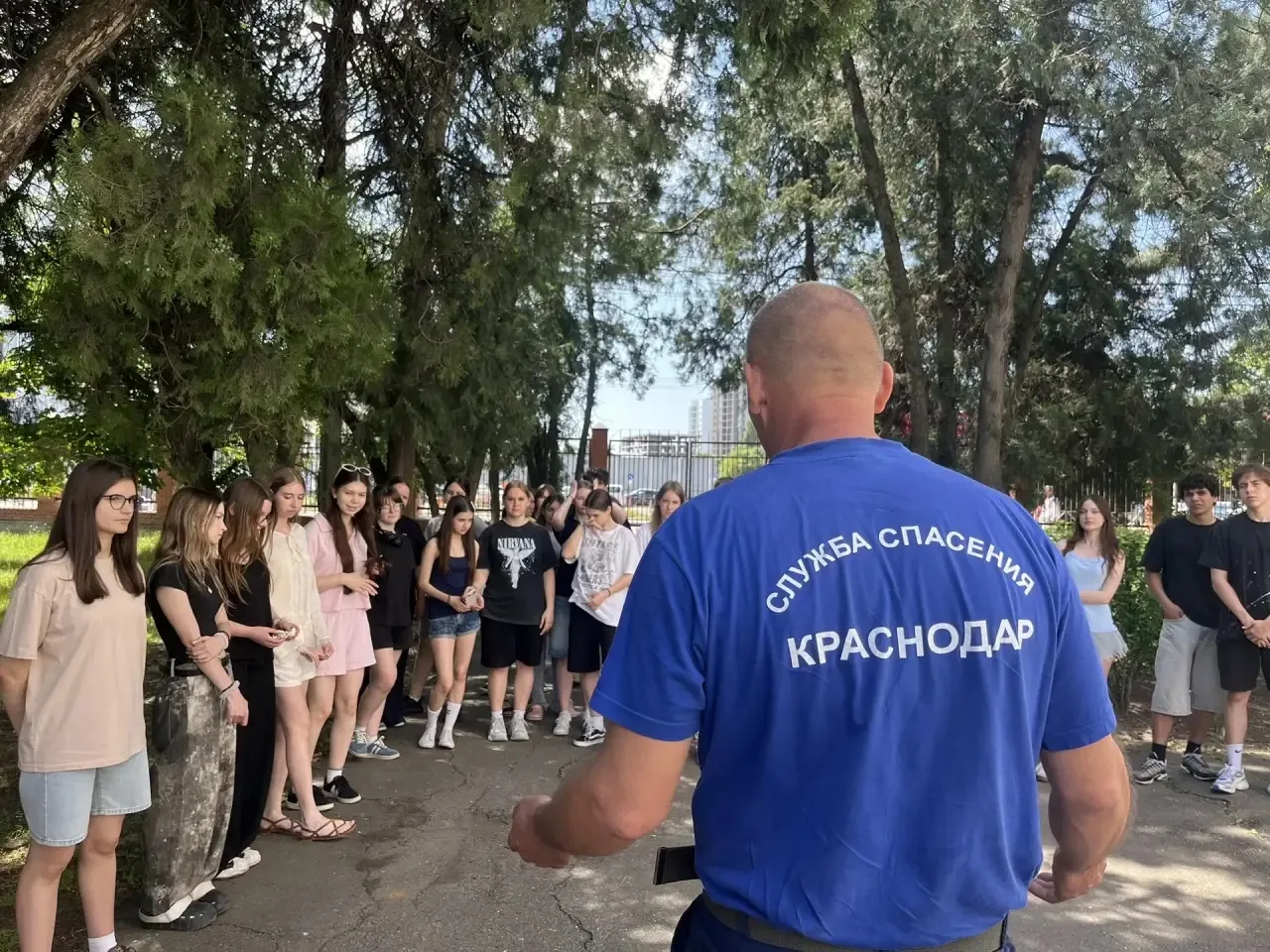 ✅ Служба спасения г.Краснодара провела для ребят ЛТО «Вершина» профилактическую беседу  
«Мои безопа