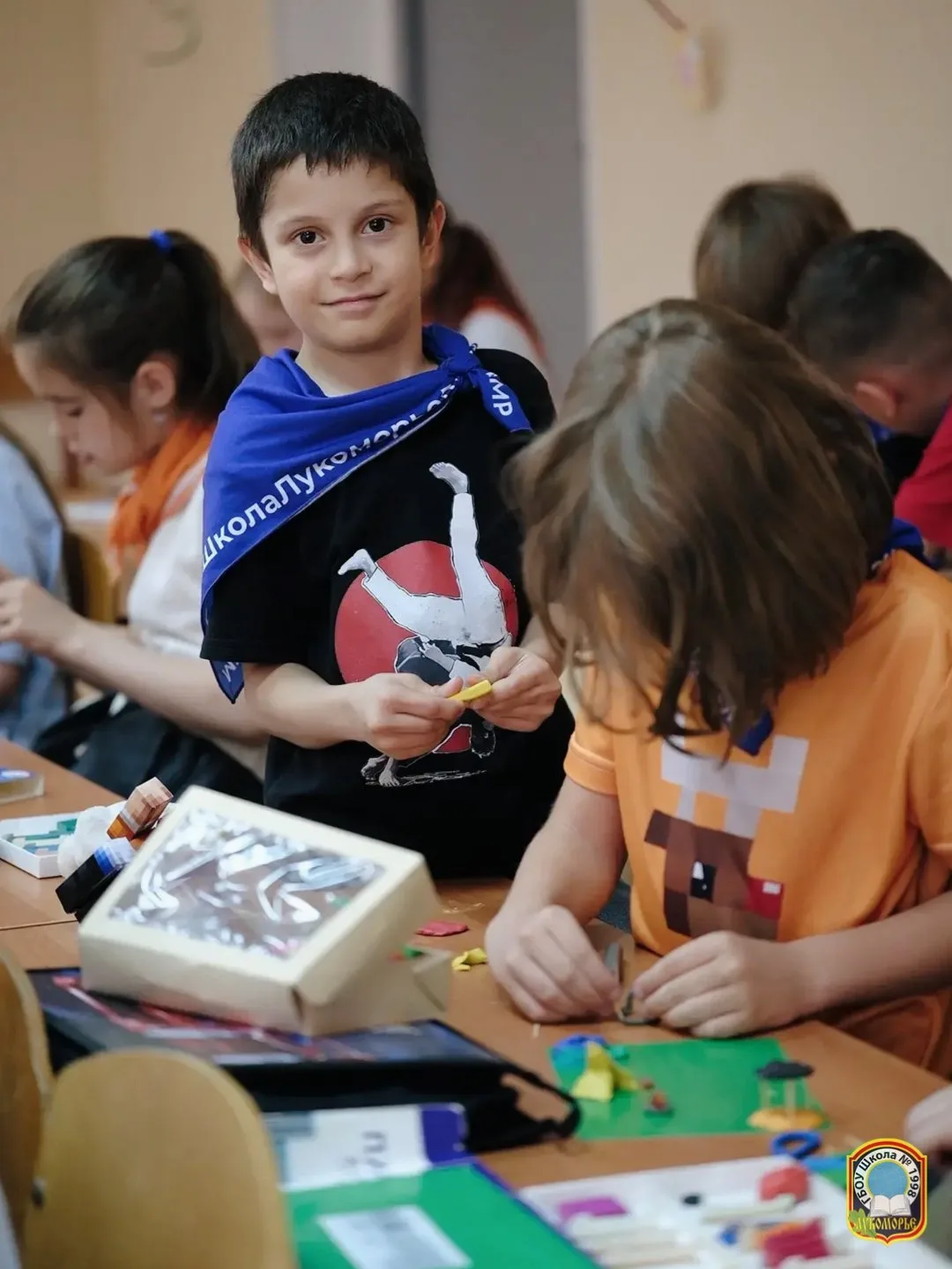 🌏 Стартовал билингвальный лагерь «My First English Camp» 🇦🇺  В нашей школе ярко и увлекательно начал