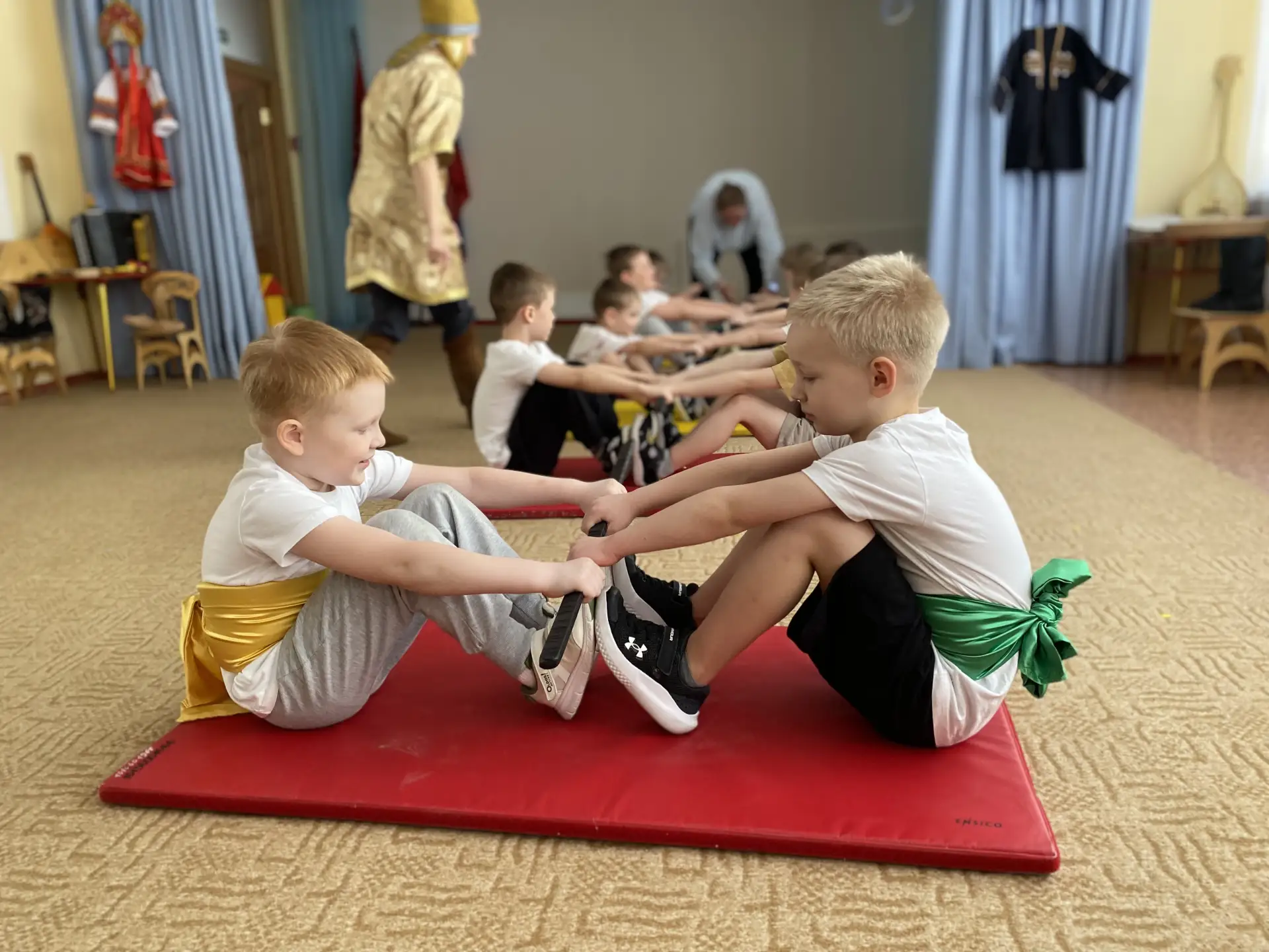 💪 «Богатырская сила» в «Кораблике»: как малыши мерились силой!  В дошкольном отделении «Кораблик» в 