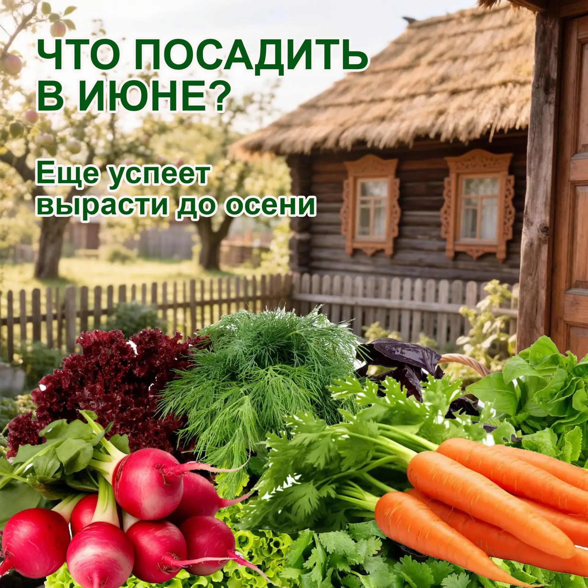 Думали, опоздали с посадками? А вот и нет! Смотрите, что успеет вырасти до осени. Подро...