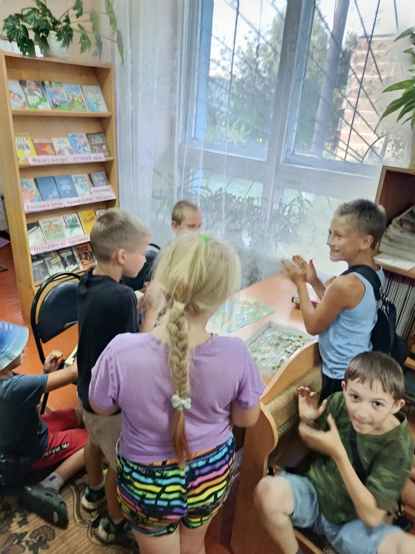 В нашей библиотеке прошло невероятно уютное и увлекательное мероприятие для детей — «Па...