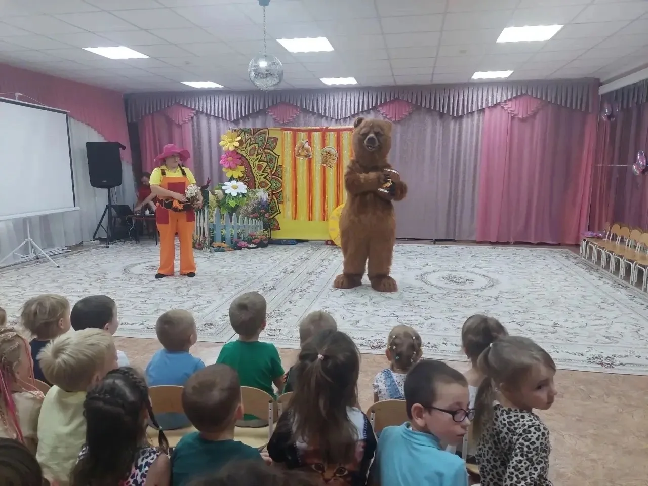 1️⃣3️⃣ августа наше  дошкольное учреждение посетил Театр праздника «Русская сказка» с п...