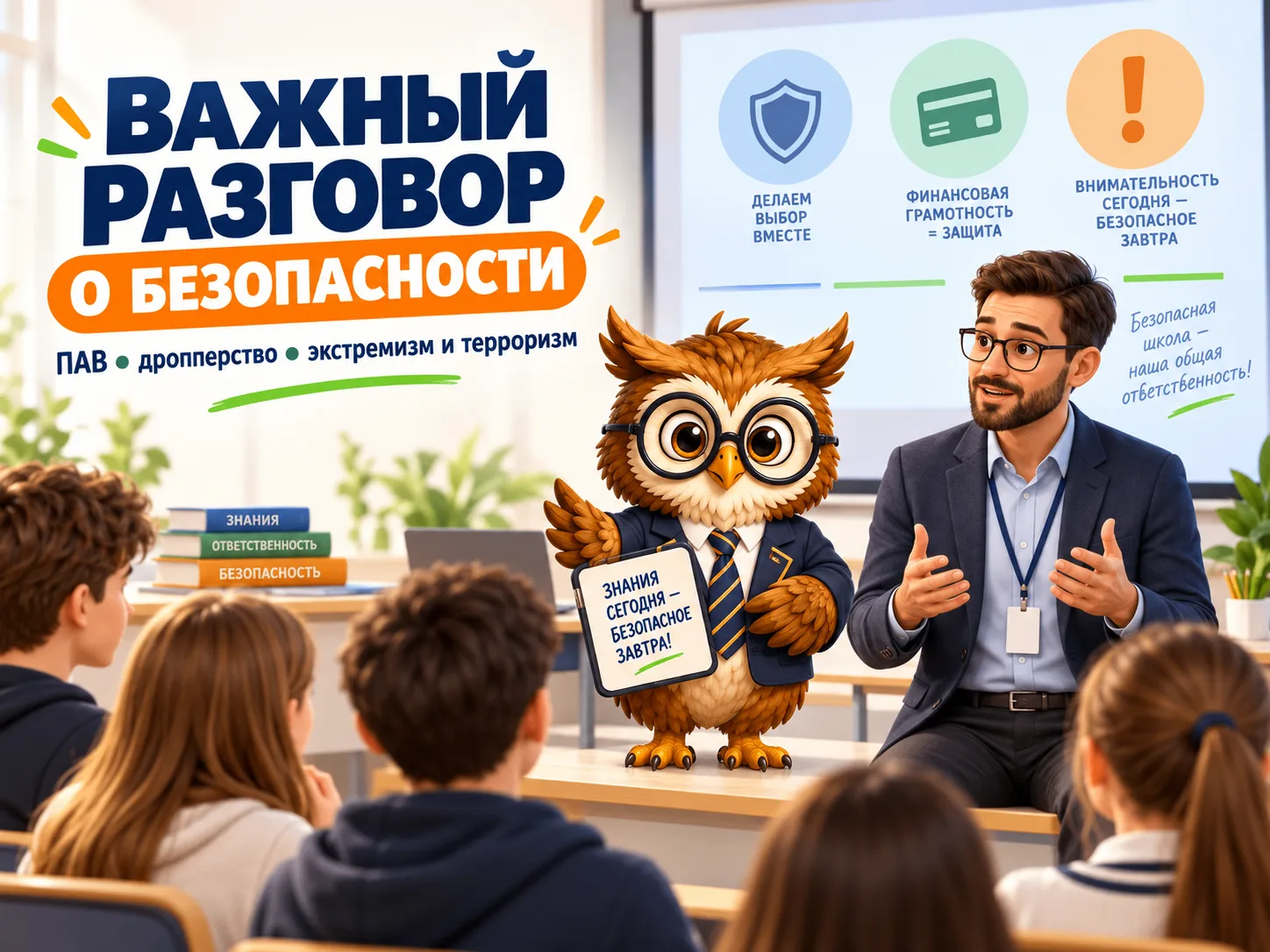 Вчера в нашей школе прошла важная встреча, в рамках которой говорили о вещах, которые д...